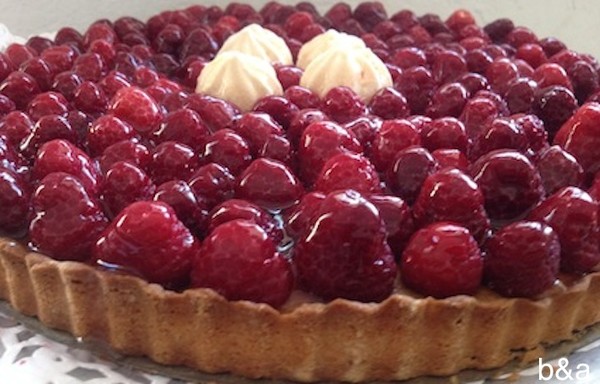 * La Recette De B&a Pour Une Tarte Aux Framboises * - Recette Tarte ...